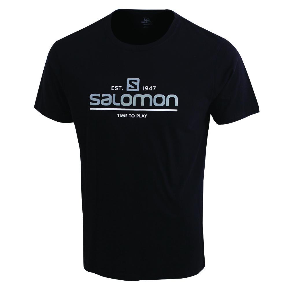 Salomon T-Shirts Børn Sort - TIME TO PLAY SS B (QHUVC-6154)